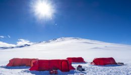 Mount Sidley basecamp