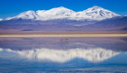 Nevado Tres Cruzes Vulkan, Laguna Rosa, Chile