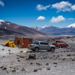 Atacama Hütte am Ojos del Salado