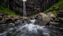 Svartifoss waterfall