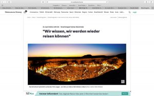 Interview zu “Corona” mit der Süddeutschen Zeitung