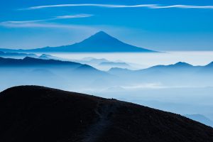 Popocatépetl Vulkan, Mexiko