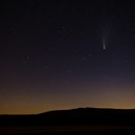 Komet Neowise über dem Taunus