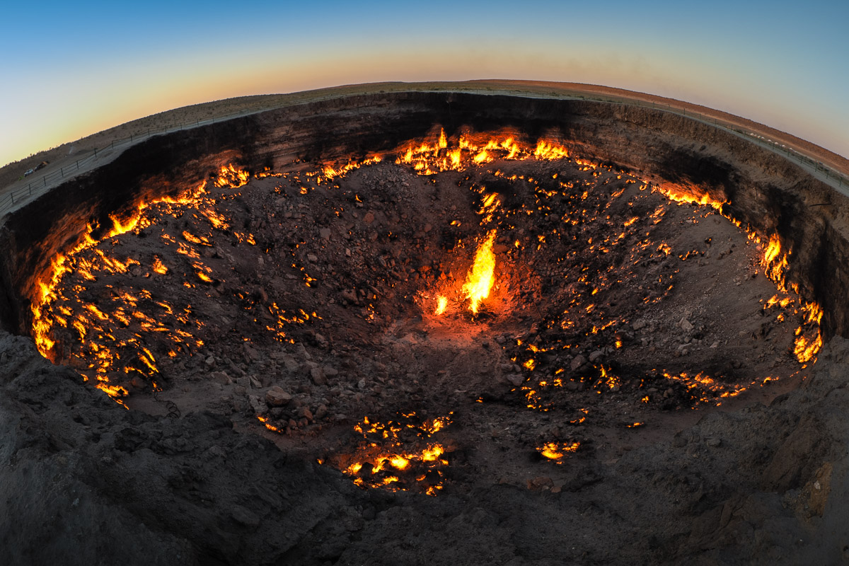 Tor zur Hölle – Feuer fotografieren
