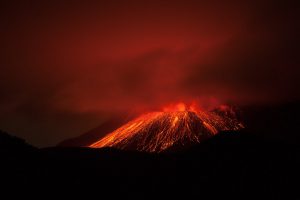 Sakurajima Vulkan – Licht und Wetter