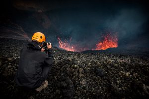 Volcano photography