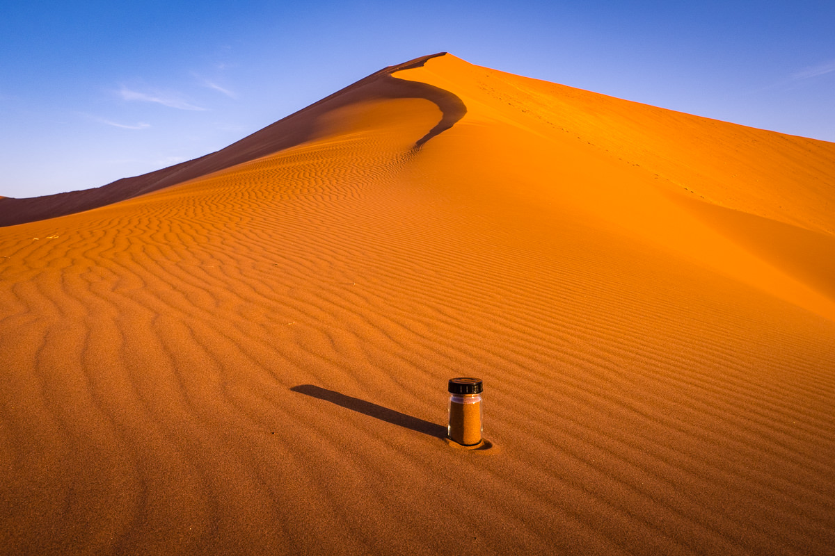 Rote Dünen der Namib Wüste