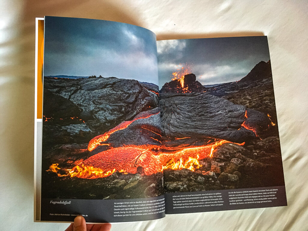 Fagradalsfjall Vulkan im Mondberge Magazin