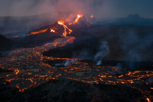 Fagradalsfjall Vulkan auf Island