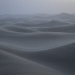 Sandsturm, Mesquite Dunes, Düne, Death Valley, Mars