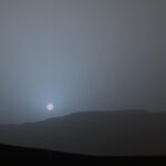 Sunset Sequence in Mars' Gale Crater (Animation)