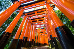 Fushimi  Inari-Taisha Schrein in Kyoto
