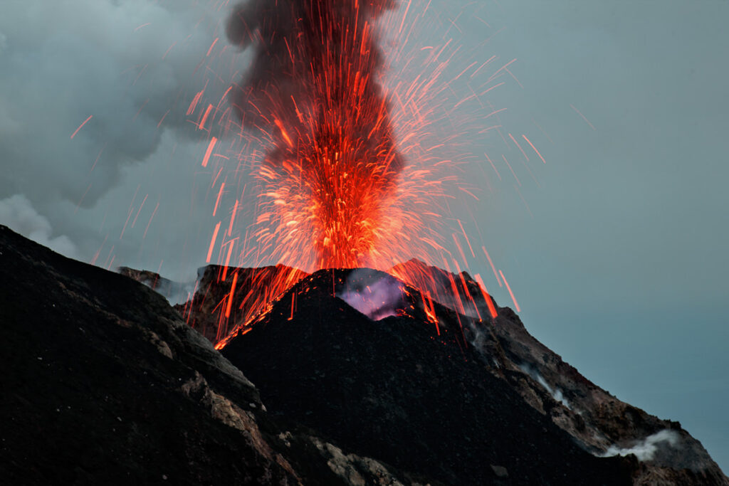 Stromboli eruption