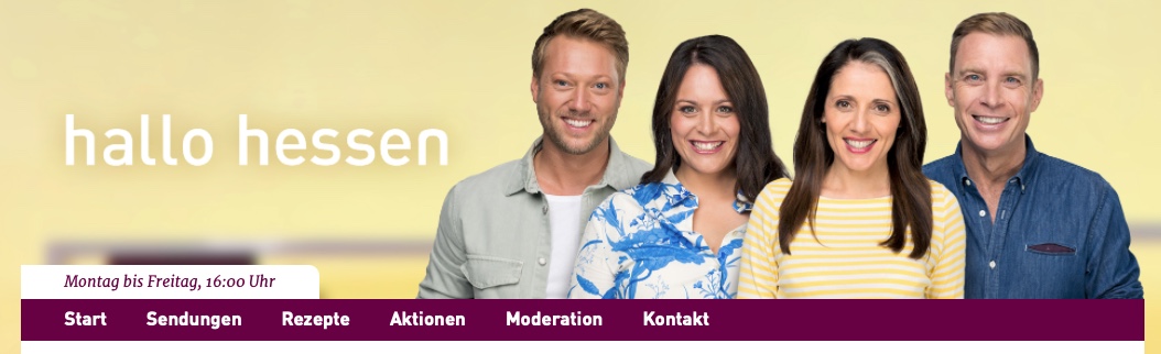 Save the Date: HR Fernsehen “hallo hessen”