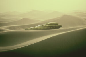 Raumschiff im Death Valley – SciFi Kurzgeschichte