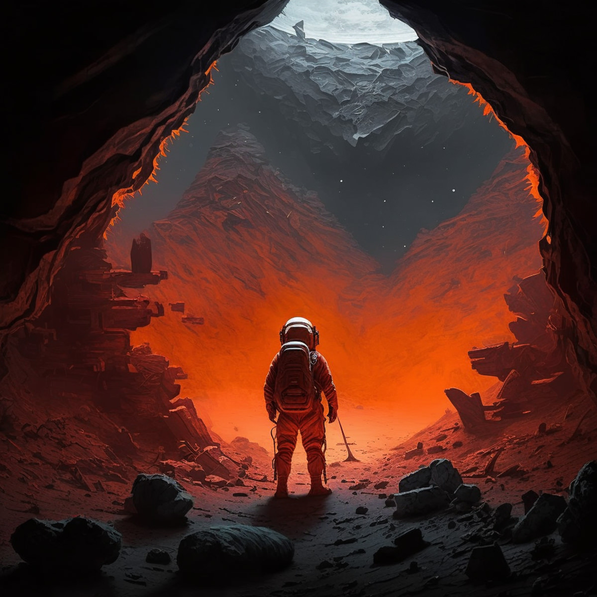 adrianrohnfelder_Cave_astronaut_space_speleologist_lava_cave_ic_624da584-2f8b-40e9-aafd-1e49d866864a