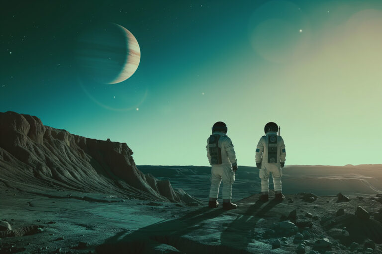 adrianrohnfelder_cinematic_photo_of_two_astronauts_standing_on__166f2dc2-ef70-4aeb-98a7-a7d7f588ab63