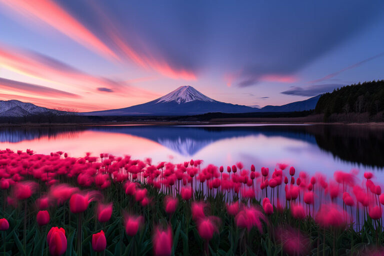 adrianrohnfelder_landscape_photo_of_alpenglow_on_Mount_Fuji_in__5c388121-f7cb-44c6-bcd6-67a4e3713e11