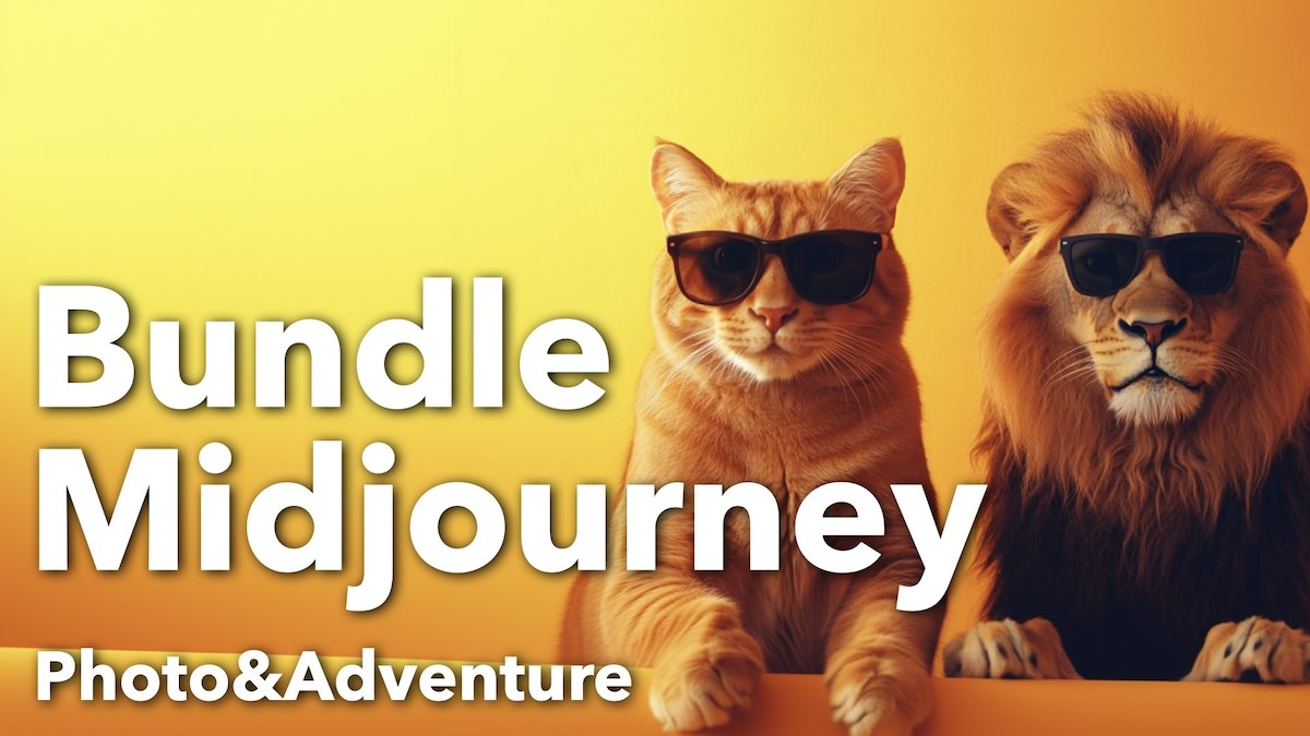 Midjourney 1 und 2 im Bundle